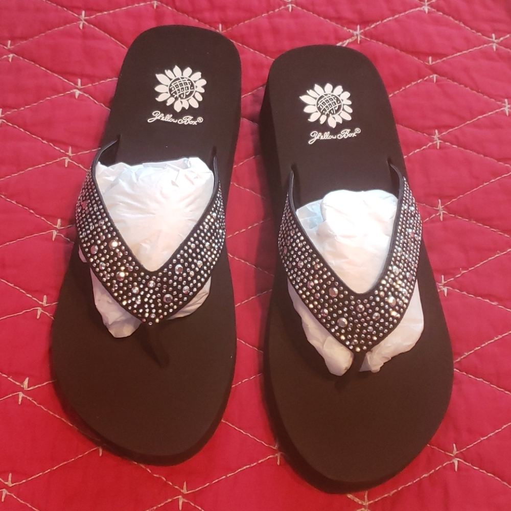Yellow box Sandals